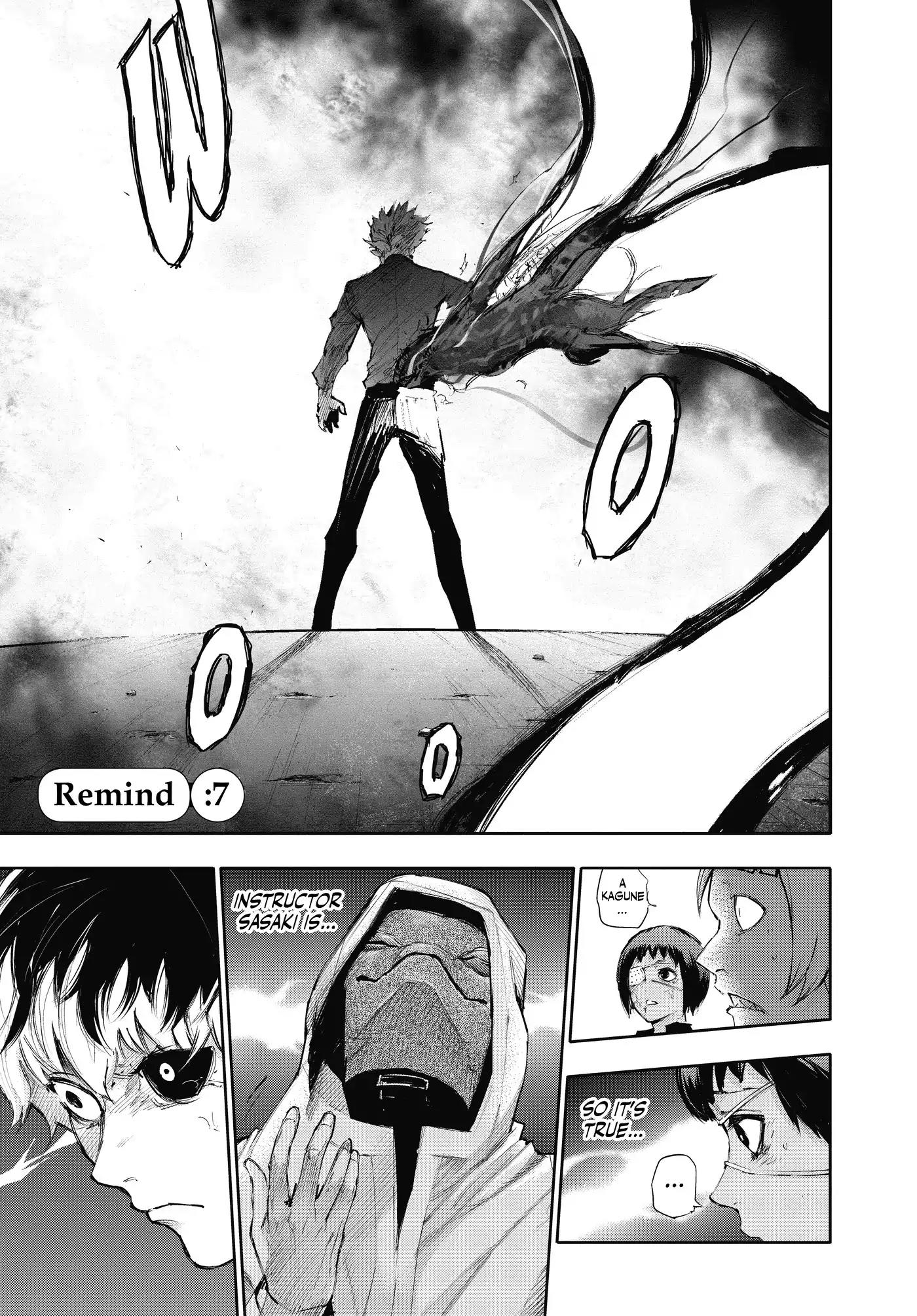 Tokyo Ghoul:re Chapter 7 page 1 - Chapter 7: Remind