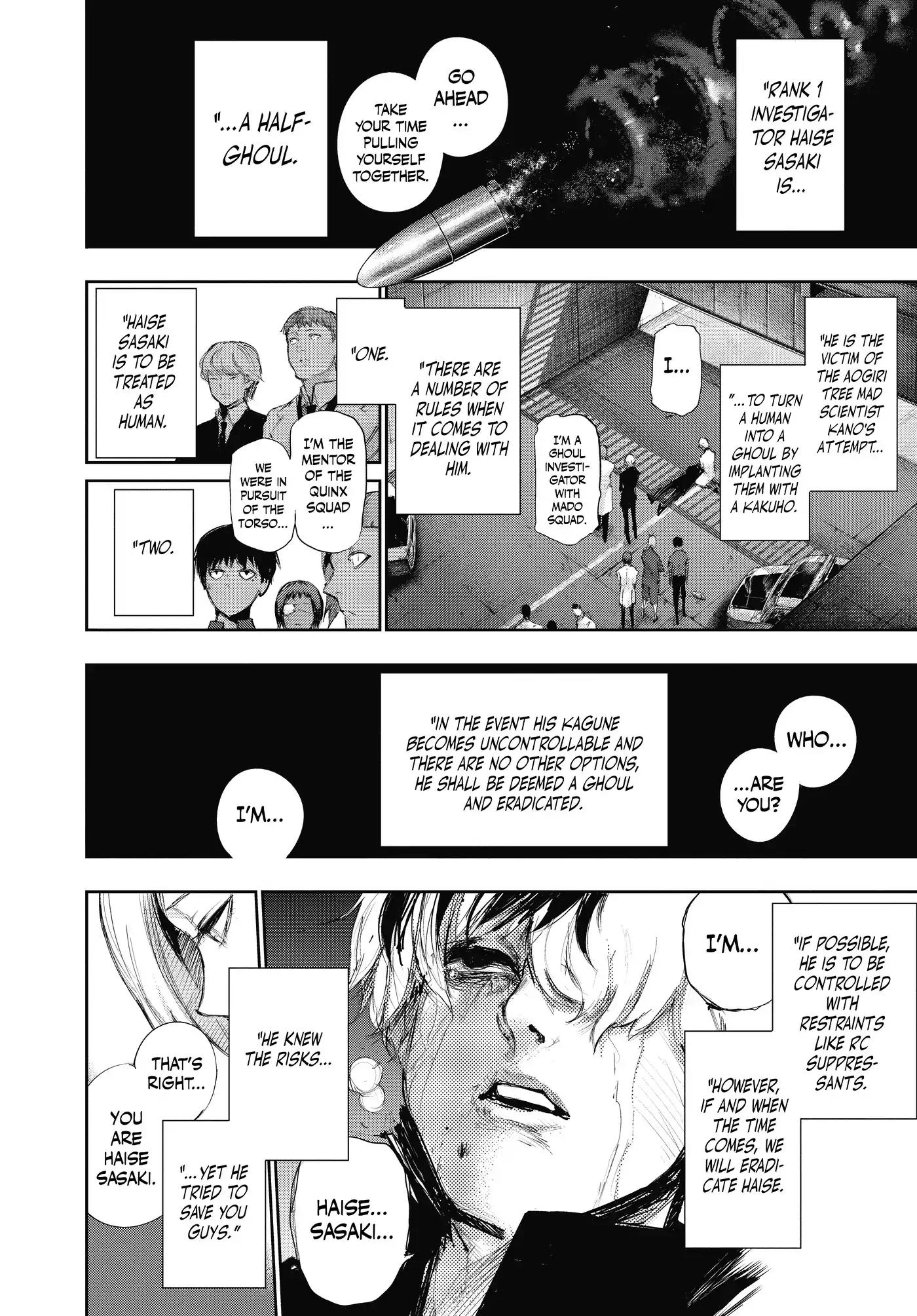 Tokyo Ghoul:re Chapter 7 page 18 - Chapter 7: Remind