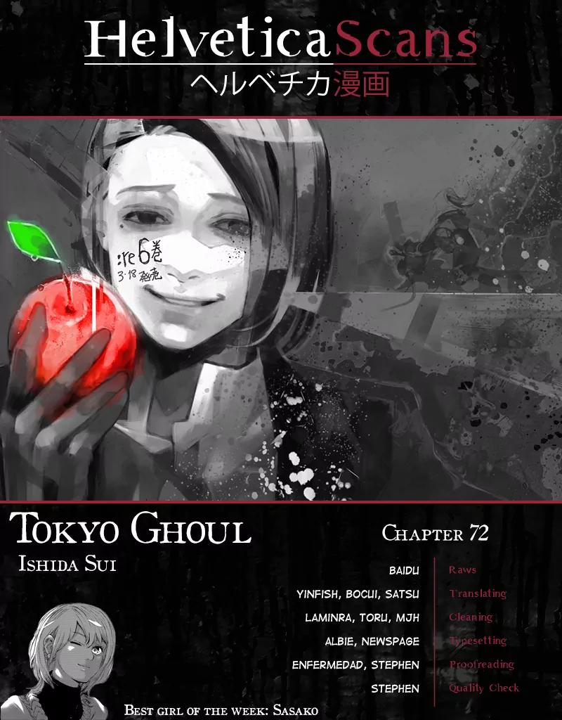 Tokyo Ghoul:re Chapter 72 page 1 - Chapter 72: Absent Minded Transmission