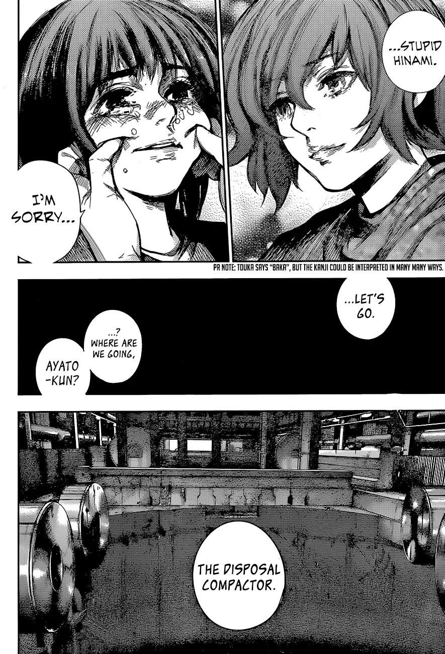 Tokyo Ghoul:re Chapter 72 page 16 - Chapter 72: Absent Minded Transmission