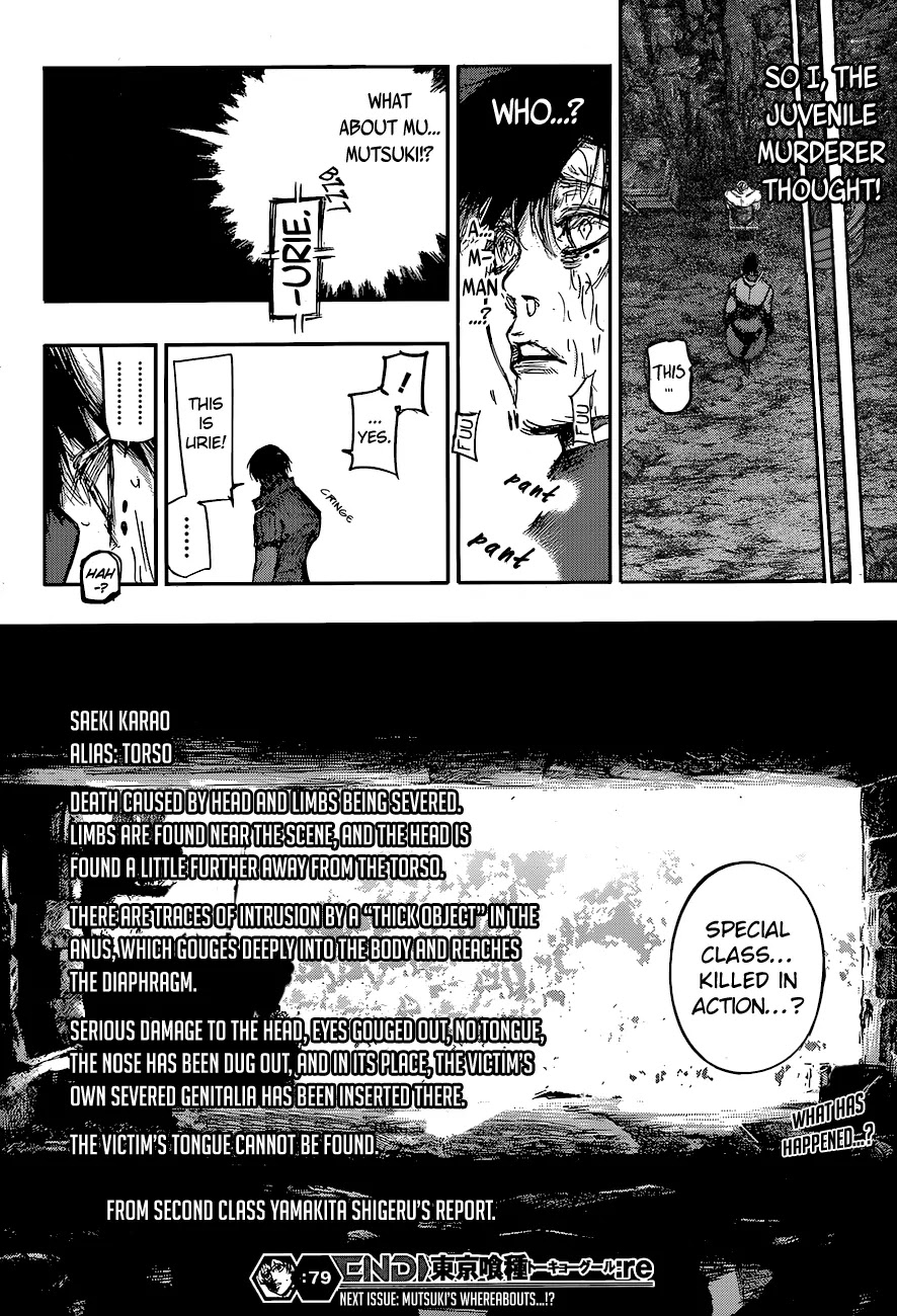 Tokyo Ghoul:re Chapter 79 page 19 - Chapter 79: Eat