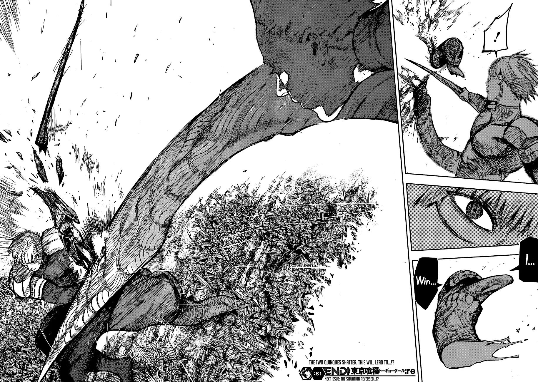Tokyo Ghoul:re Chapter 81 page 18 - Chapter 81: Pierce