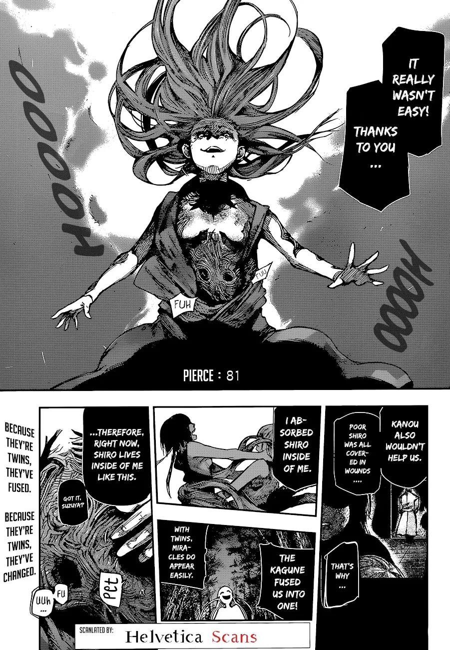 Tokyo Ghoul:re Chapter 81 page 3 - Chapter 81: Pierce