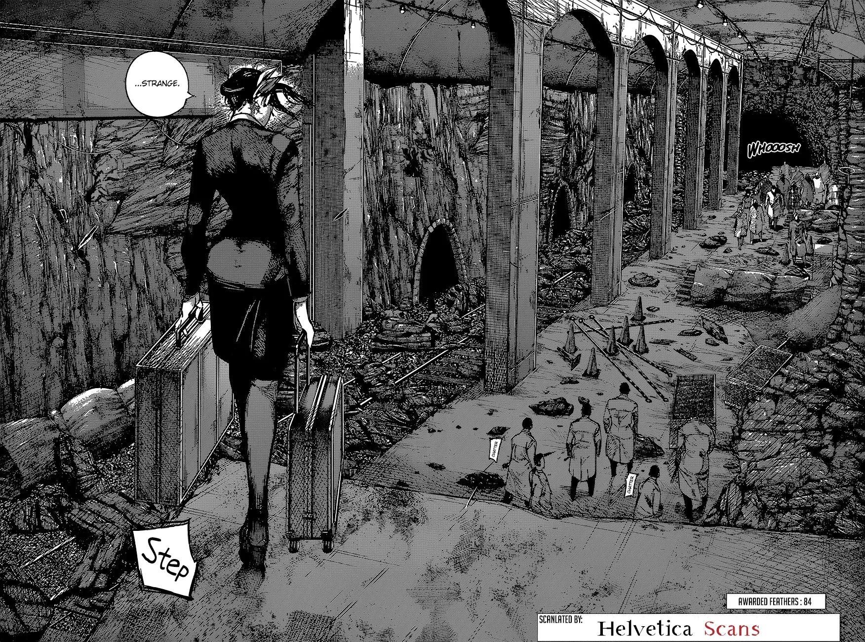 Tokyo Ghoul:re Chapter 84 page 3 - Chapter 84: Awarded Feathers