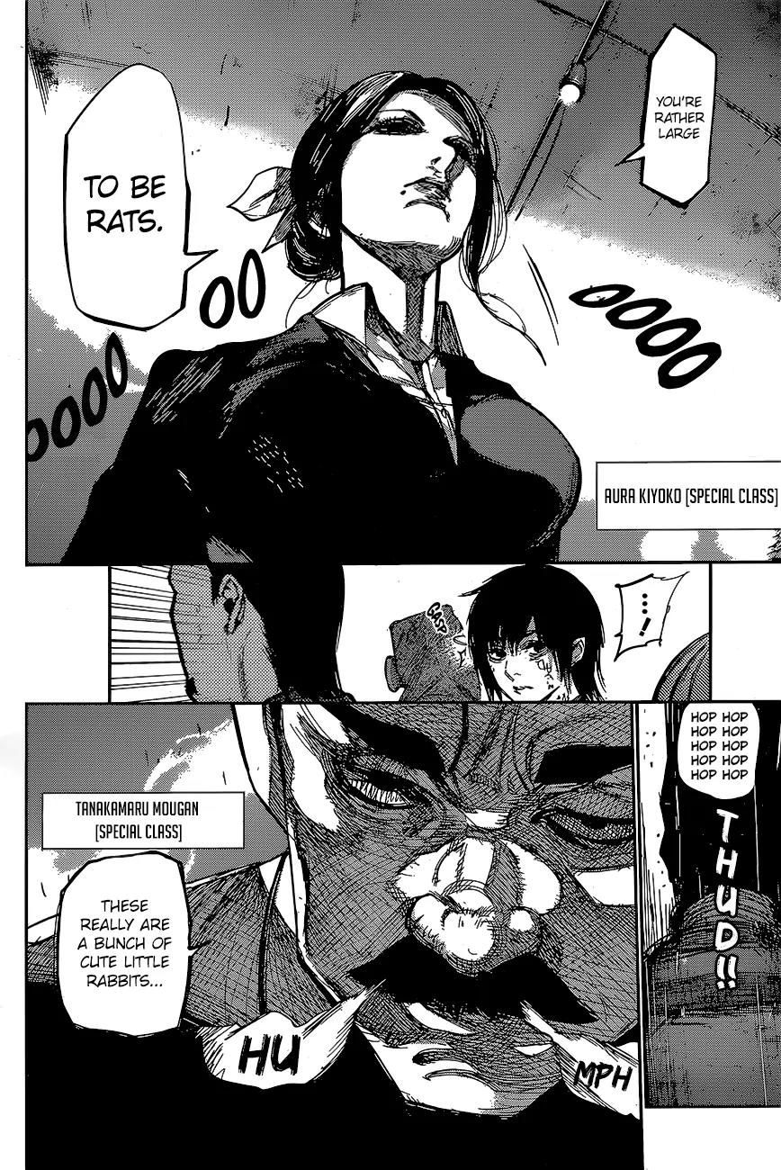 Tokyo Ghoul:re Chapter 84 page 4 - Chapter 84: Awarded Feathers