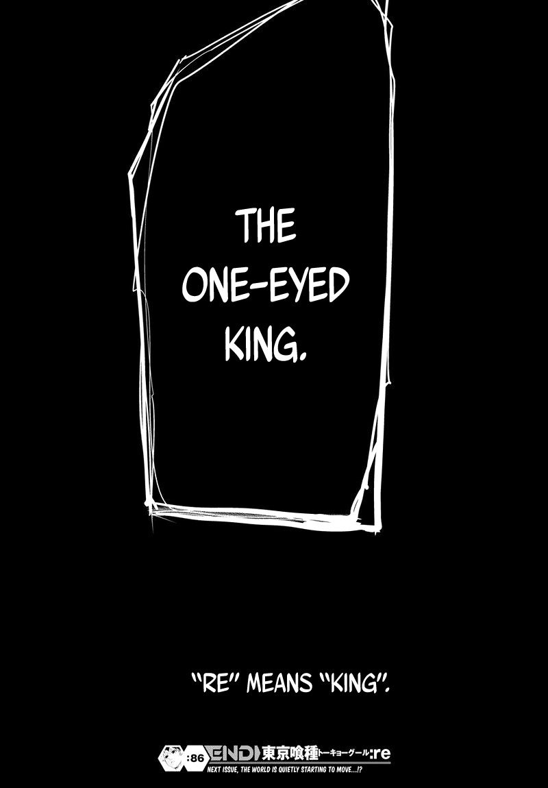 Tokyo Ghoul:re Chapter 86 page 18 - Chapter 86 : White Rainbow