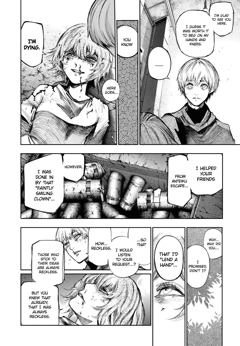Tokyo Ghoul:re Chapter 86 page 3 - Chapter 86 : White Rainbow