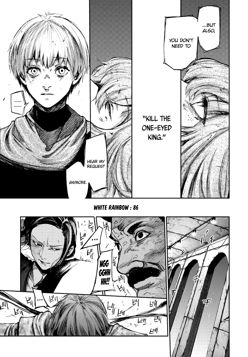 Tokyo Ghoul:re Chapter 86 page 4 - Chapter 86 : White Rainbow