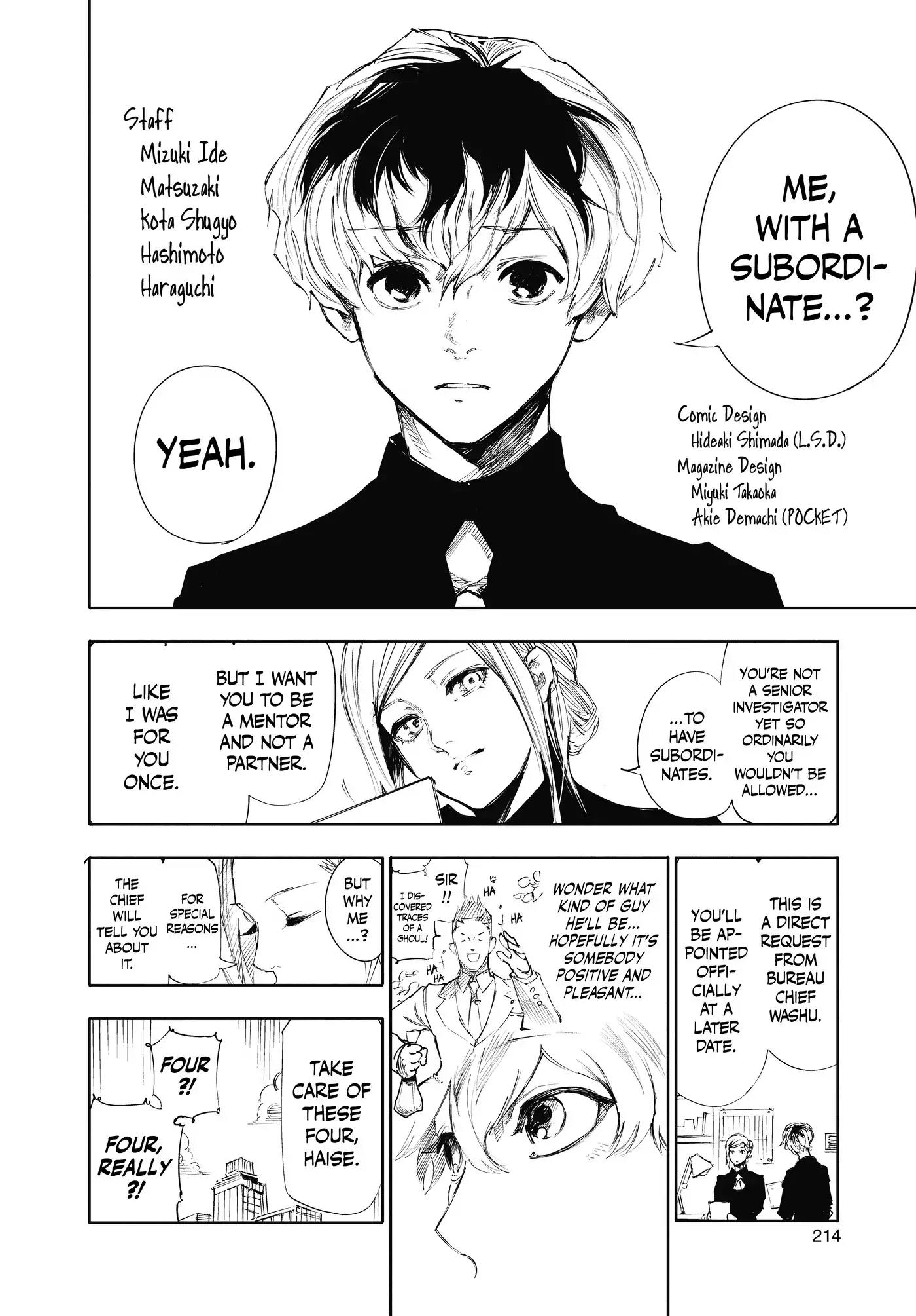 Tokyo Ghoul:re Chapter 9 page 22 - Chapter 9: Recreation