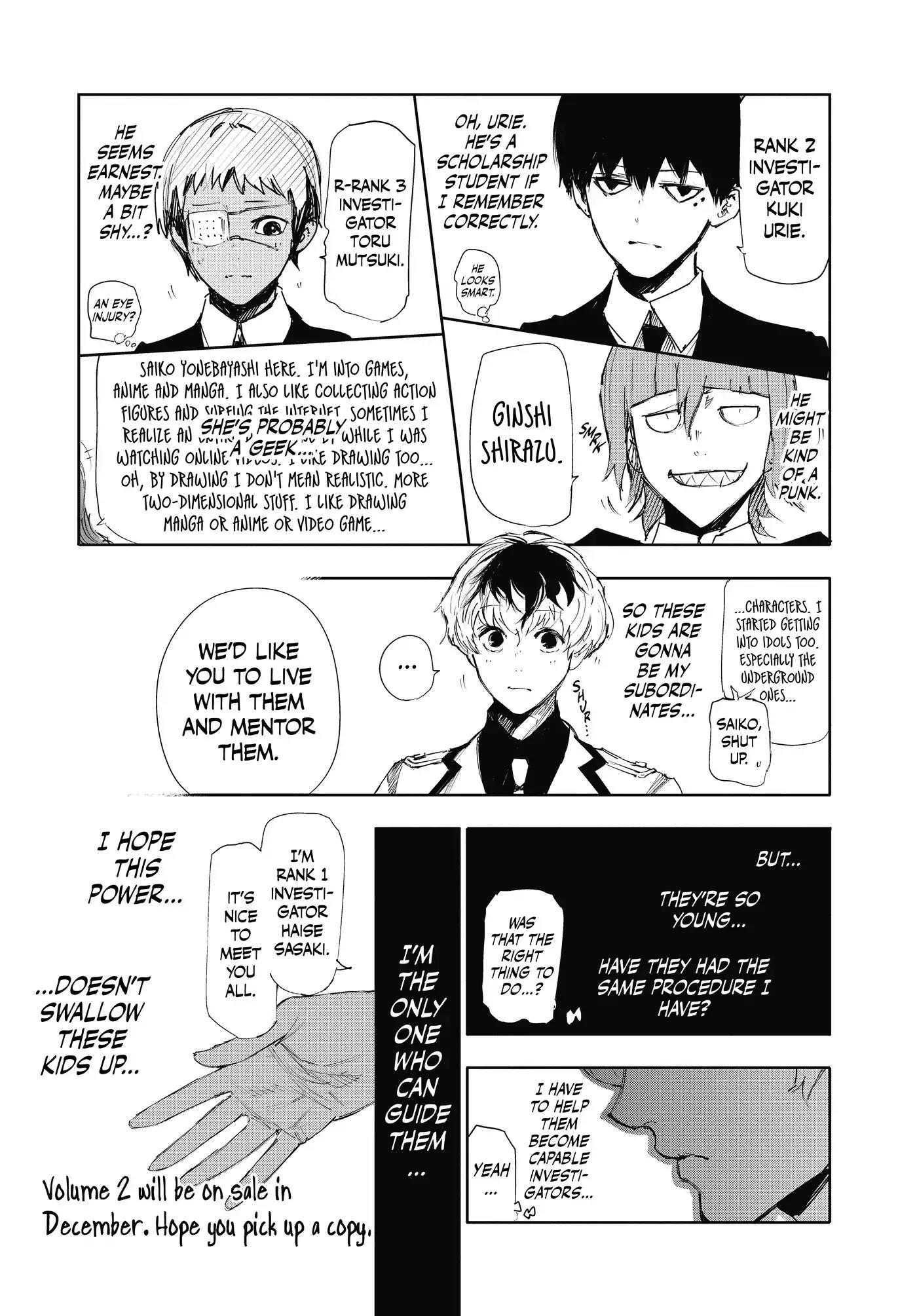 Tokyo Ghoul:re Chapter 9 page 23 - Chapter 9: Recreation