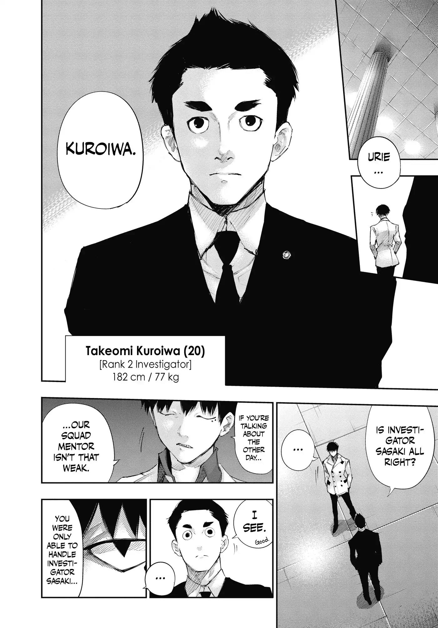 Tokyo Ghoul:re Chapter 9 page 8 - Chapter 9: Recreation