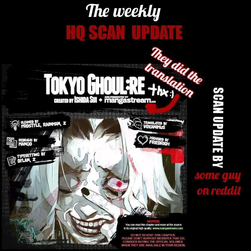 Tokyo Ghoul:re Chapter 92 page 1 - Chapter 92 : Ugly Head