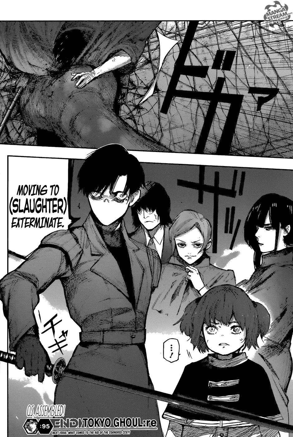 Tokyo Ghoul:re Chapter 95 page 18 - Chapter 95: AM