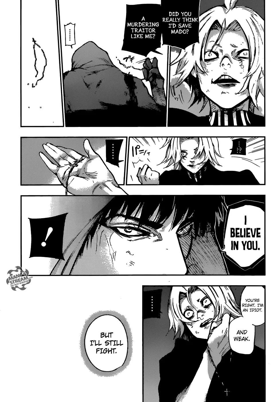 Tokyo Ghoul:re Chapter 96 page 12 - Chapter 96: Clotting Blood