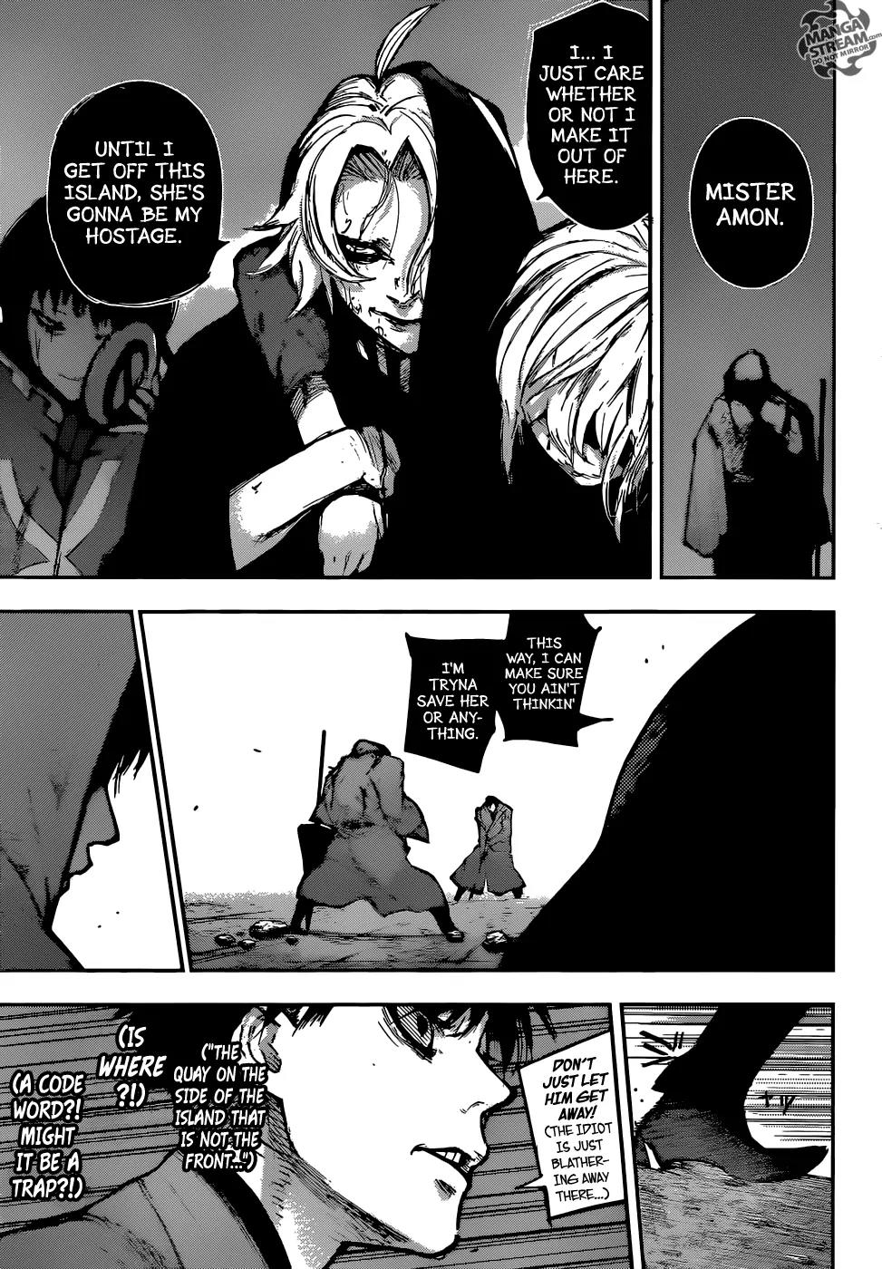 Tokyo Ghoul:re Chapter 96 page 14 - Chapter 96: Clotting Blood