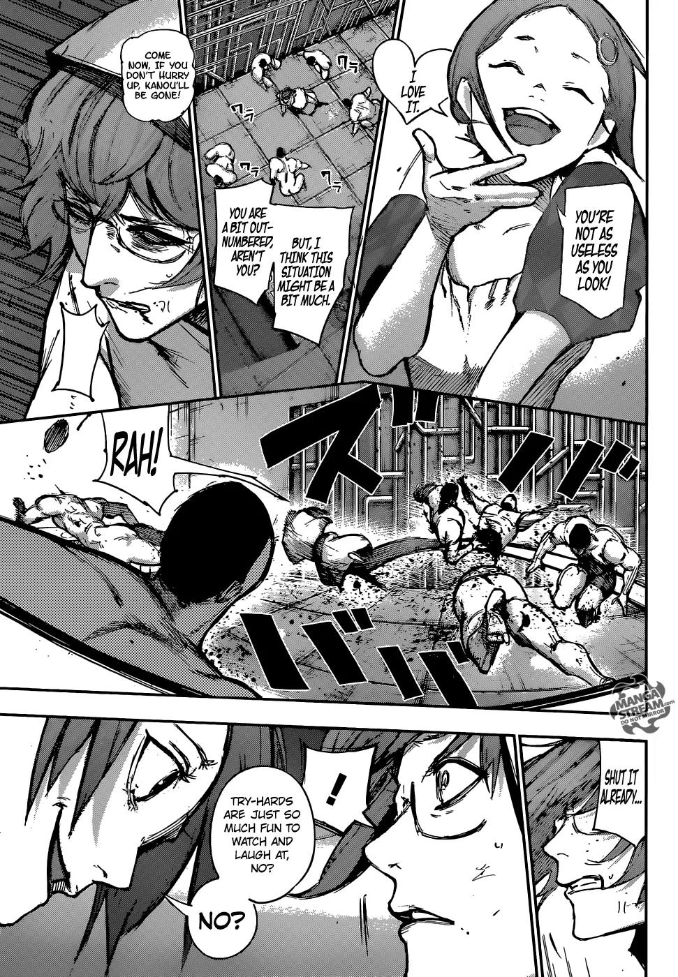 Tokyo Ghoul:re Chapter 96 page 16 - Chapter 96: Clotting Blood