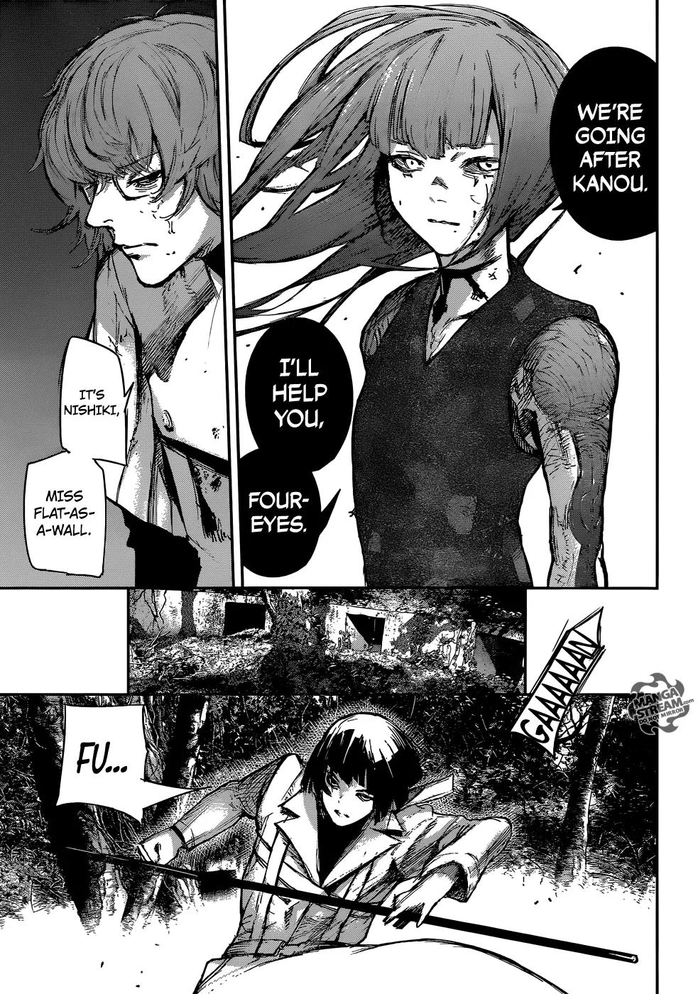 Tokyo Ghoul:re Chapter 96 page 18 - Chapter 96: Clotting Blood