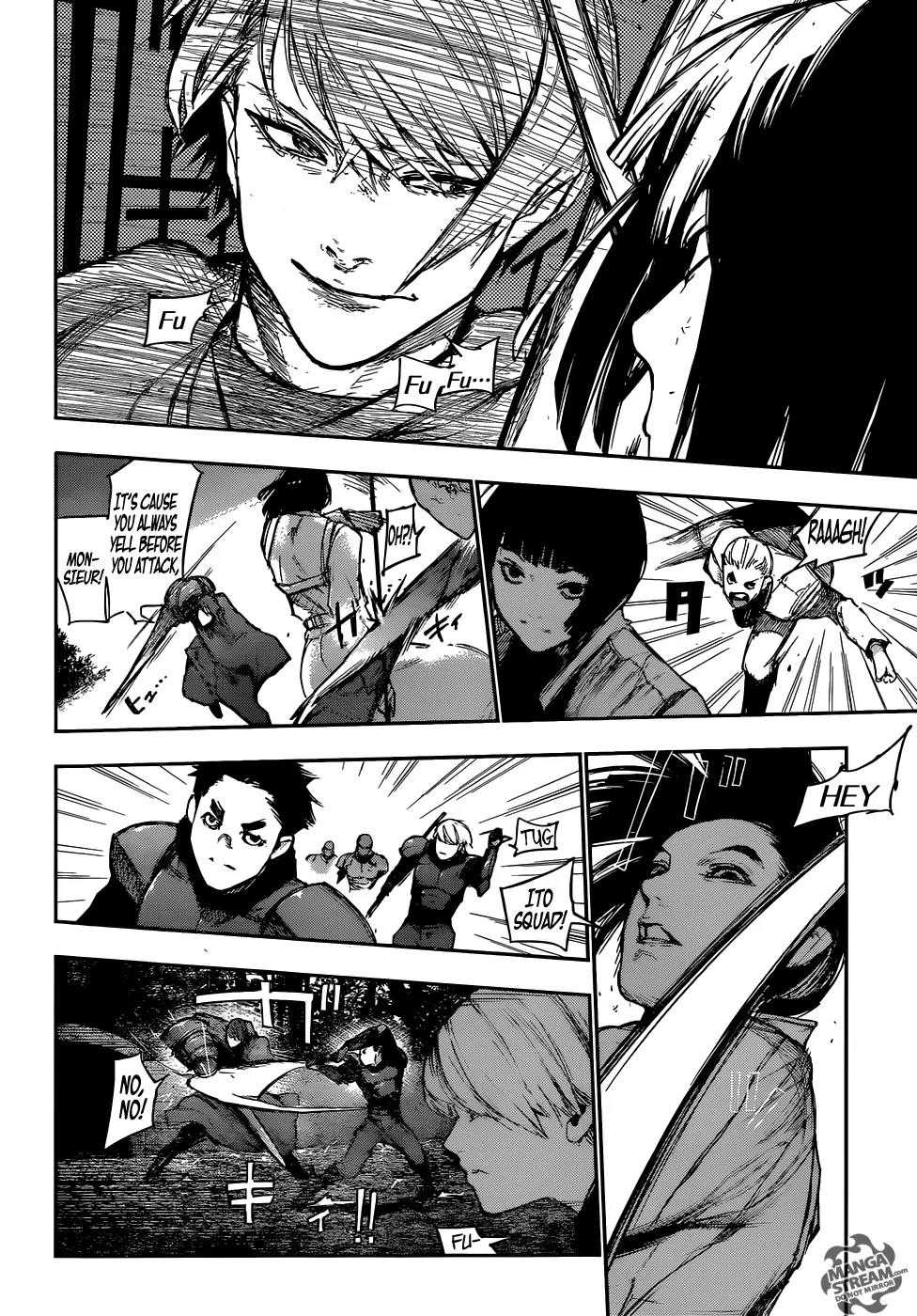 Tokyo Ghoul:re Chapter 96 page 19 - Chapter 96: Clotting Blood