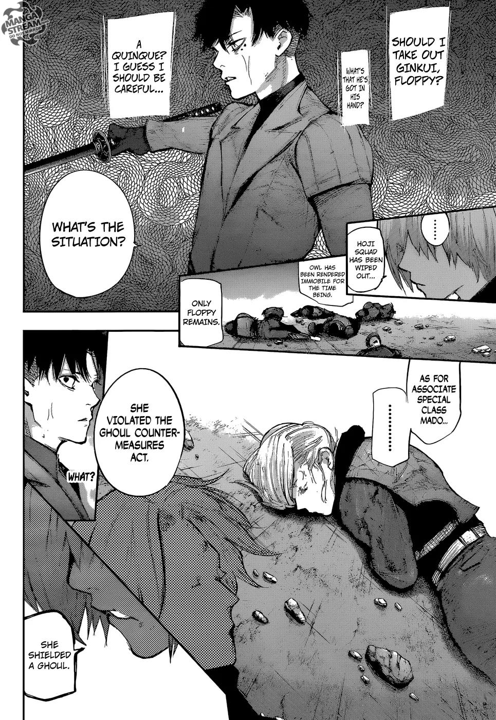 Tokyo Ghoul:re Chapter 96 page 3 - Chapter 96: Clotting Blood