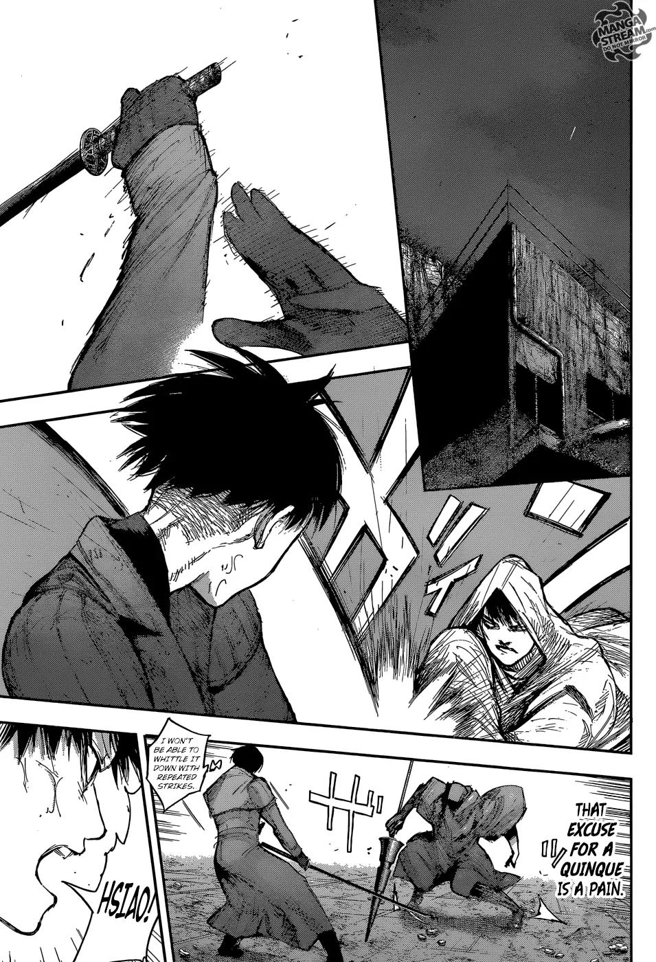 Tokyo Ghoul:re Chapter 97 page 15 - Chapter 97: Body Alone