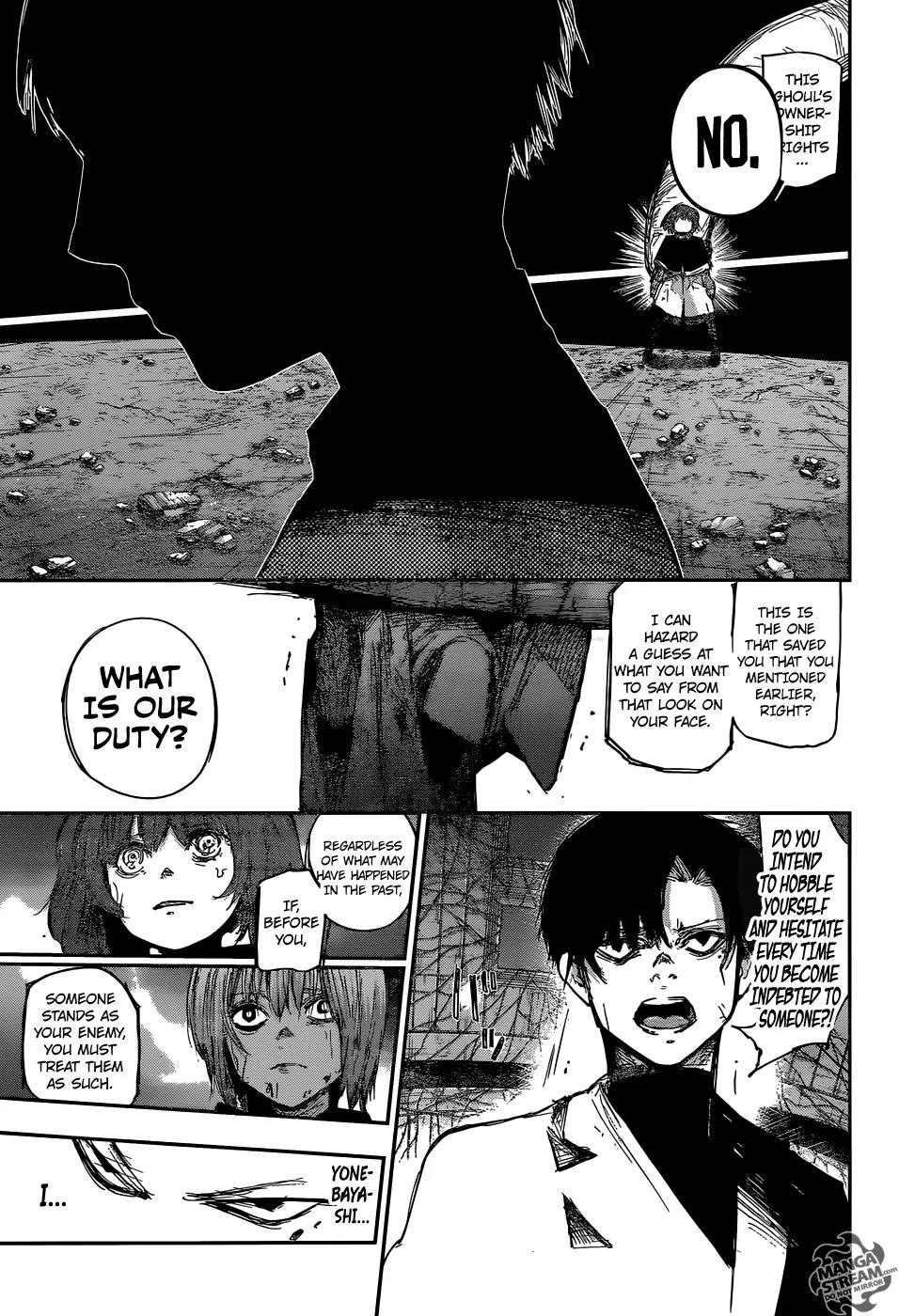 Tokyo Ghoul:re Chapter 97 page 19 - Chapter 97: Body Alone