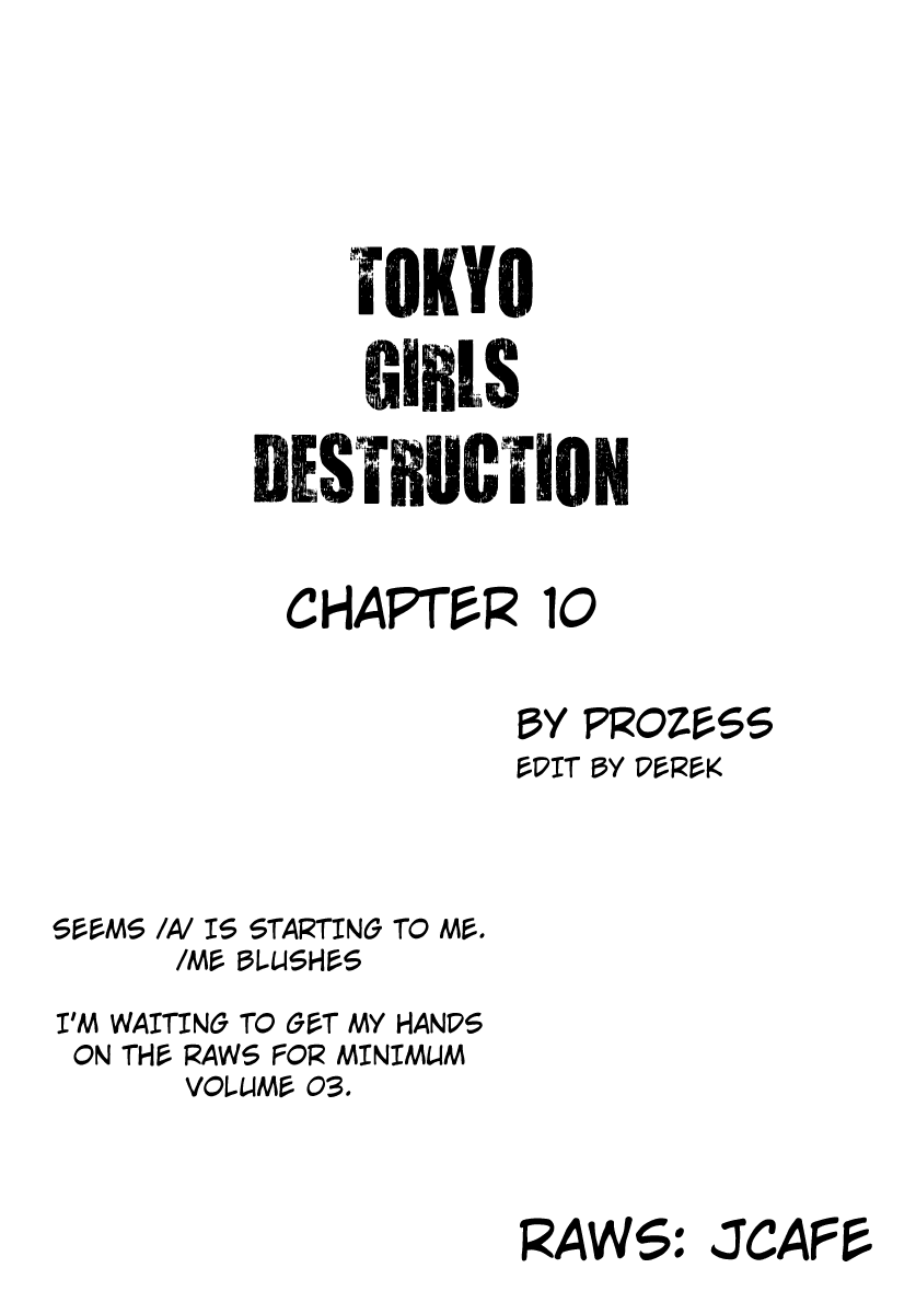 Tokyo Girls Destruction Chapter 10.2 page 1 - Chapter 10 v2 : Reconciliation and Truth and...