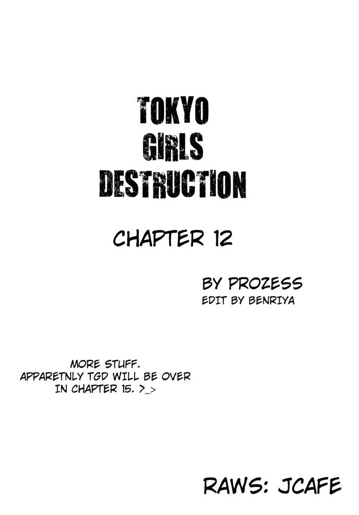 Tokyo Girls Destruction Chapter 12 page 1 - Chapter 12 : Kumi of the Rebellion