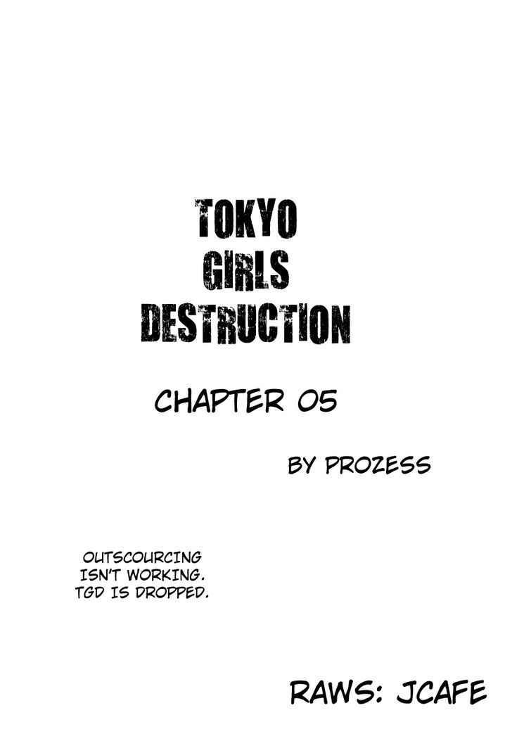 Tokyo Girls Destruction Chapter 5 page 1 - Chapter 5