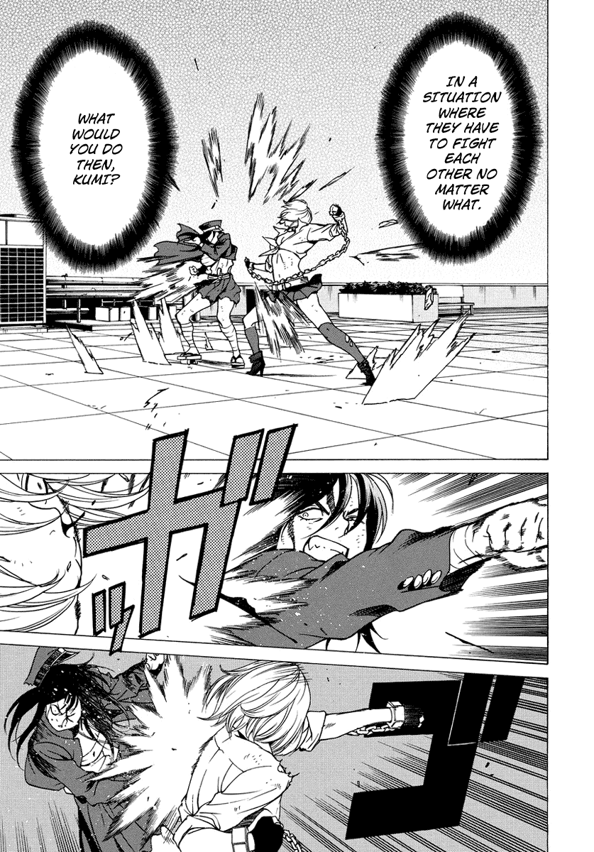 Tokyo Girls Destruction Chapter 9.2 page 32 - Chapter 9 v2 : Duel of Friends