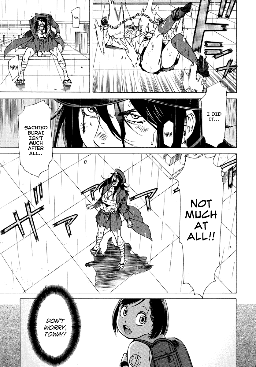 Tokyo Girls Destruction Chapter 9.2 page 36 - Chapter 9 v2 : Duel of Friends