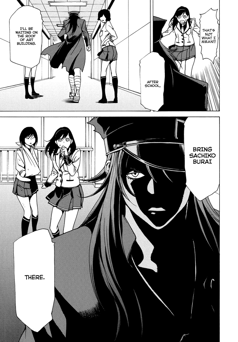 Tokyo Girls Destruction Chapter 9.2 page 5 - Chapter 9 v2 : Duel of Friends