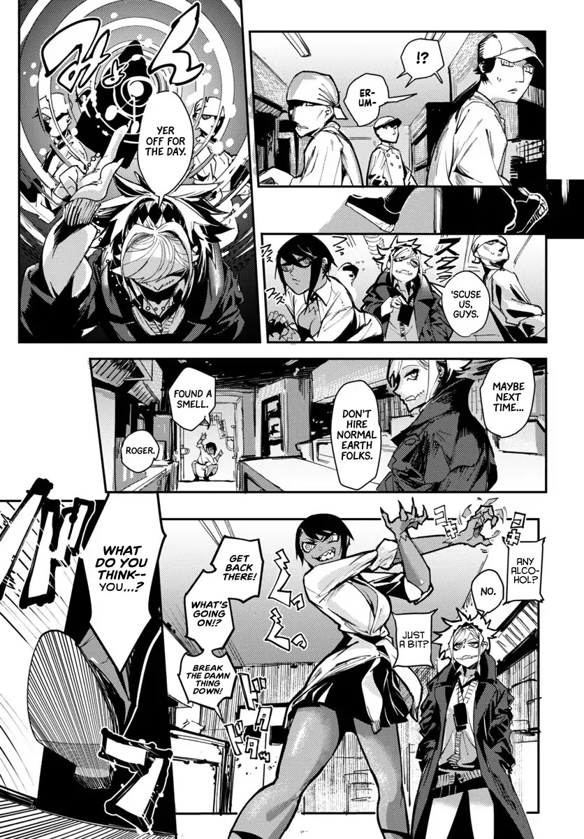 Tokyo Immigration Chapter 1 page 14 - Chapter 1: Gate Syndicate!