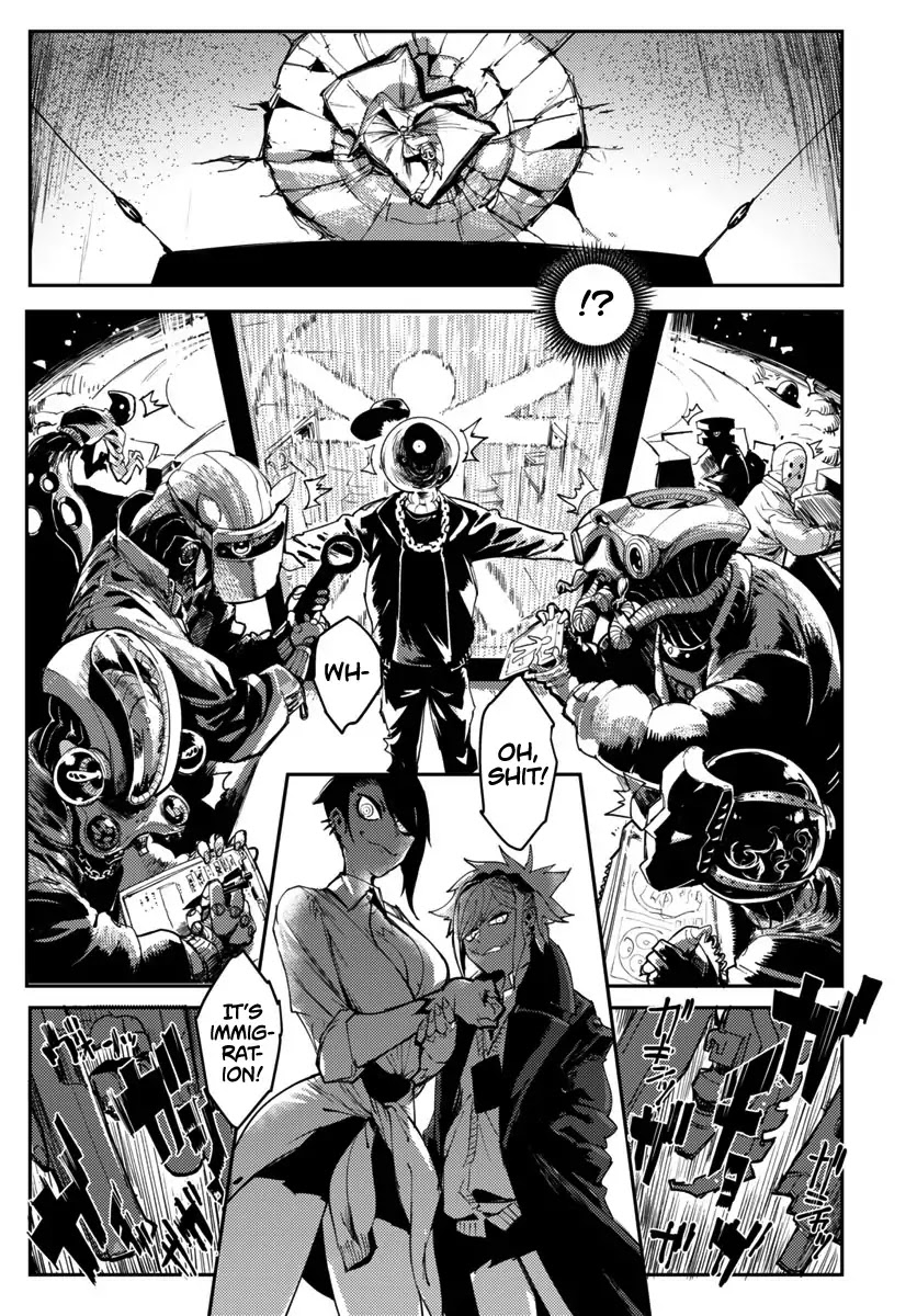 Tokyo Immigration Chapter 1 page 18 - Chapter 1: Gate Syndicate!