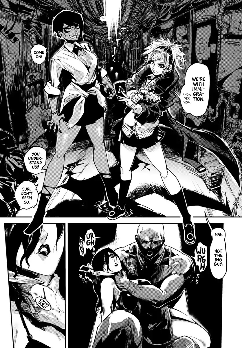 Tokyo Immigration Chapter 1 page 4 - Chapter 1: Gate Syndicate!