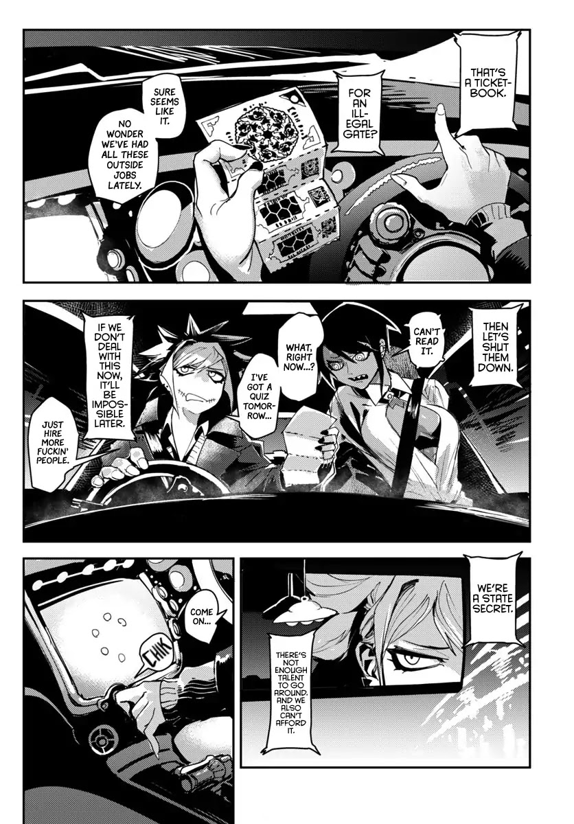 Tokyo Immigration Chapter 1 page 8 - Chapter 1: Gate Syndicate!