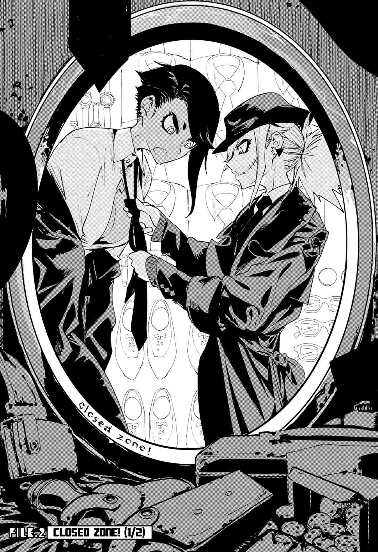 Tokyo Immigration Chapter 2 page 1 - Chapter 2: Closed Zone! (1/2)