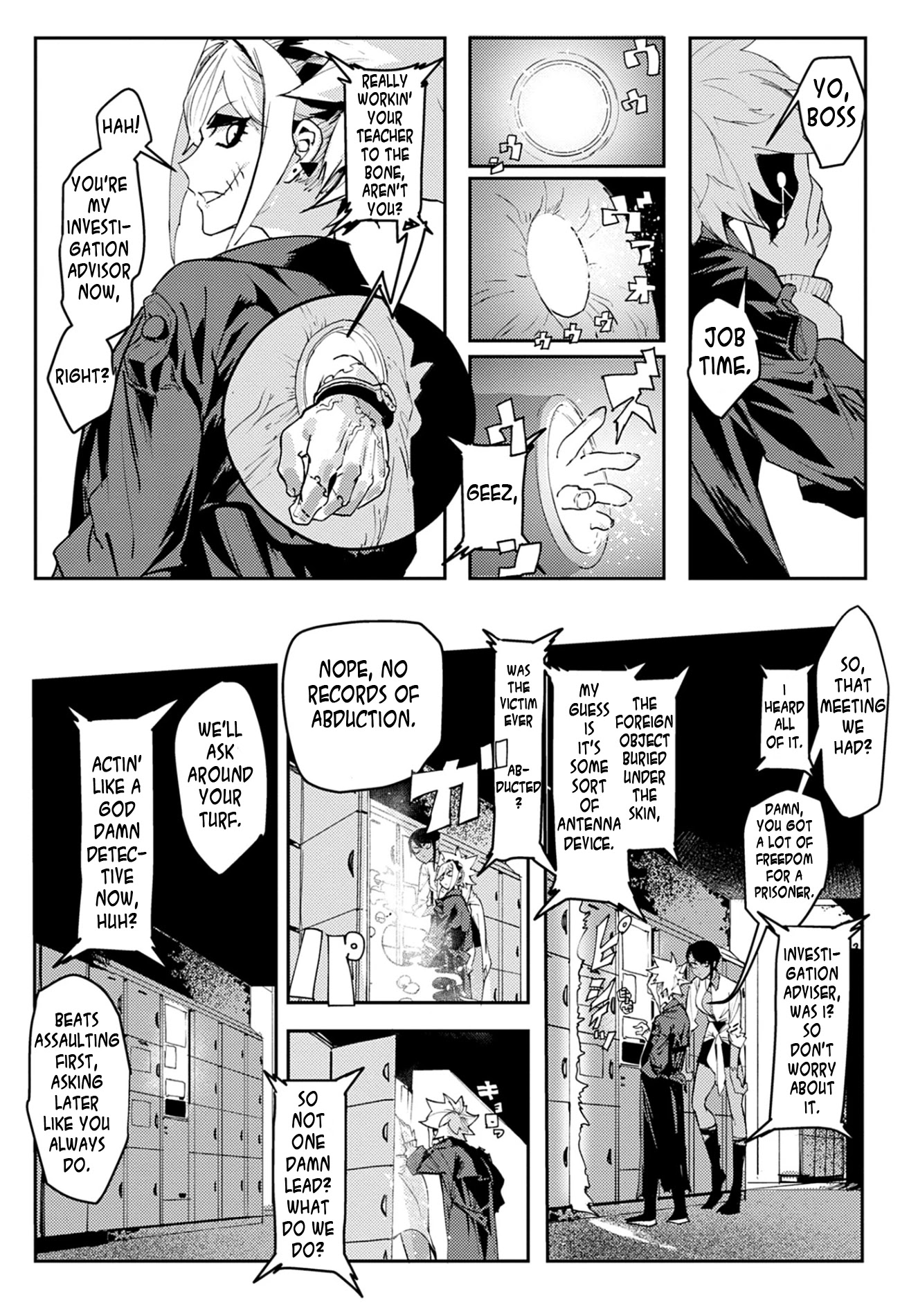 Tokyo Immigration Chapter 2 page 10 - Chapter 2: Closed Zone! (1/2)
