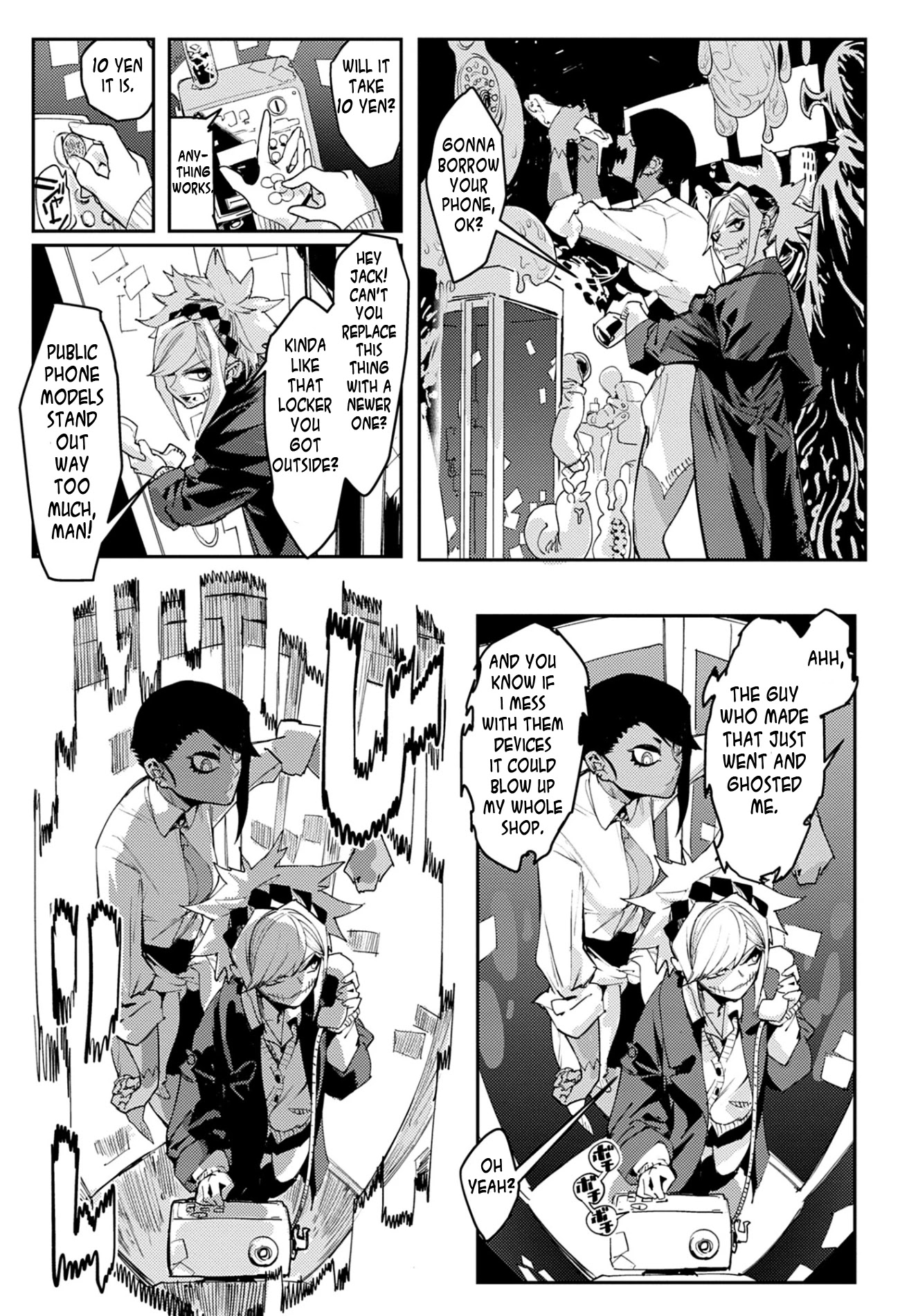 Tokyo Immigration Chapter 2 page 12 - Chapter 2: Closed Zone! (1/2)