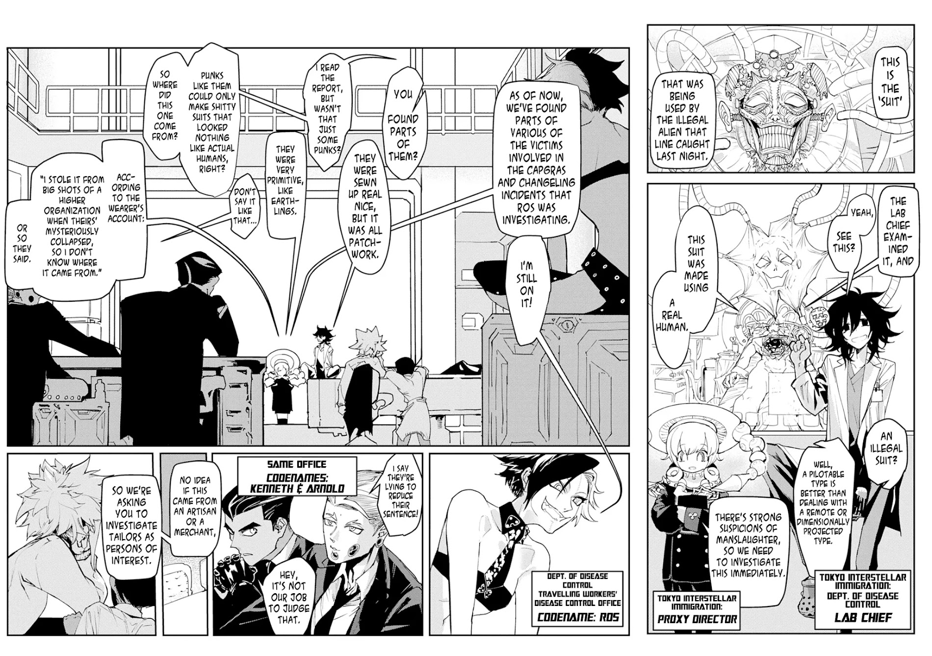 Tokyo Immigration Chapter 2 page 4 - Chapter 2: Closed Zone! (1/2)