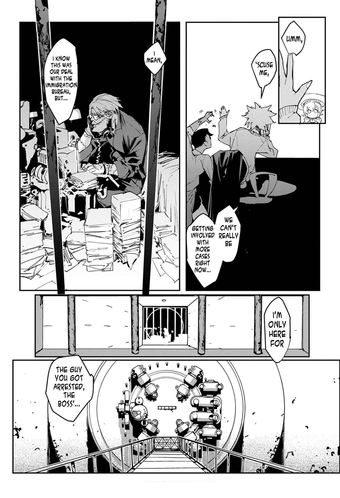 Tokyo Immigration Chapter 2 page 6 - Chapter 2: Closed Zone! (1/2)