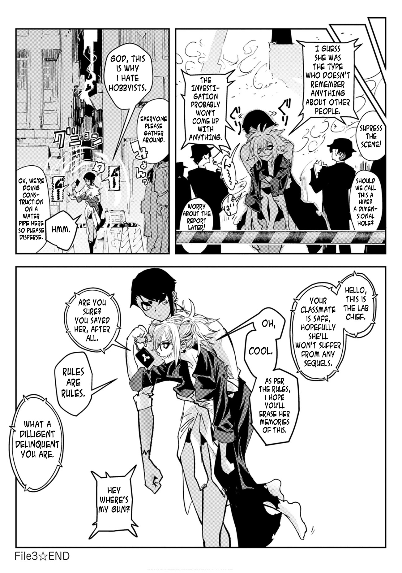 Tokyo Immigration Chapter 3 page 26 - Chapter 3: Closed Zone! (2/2)