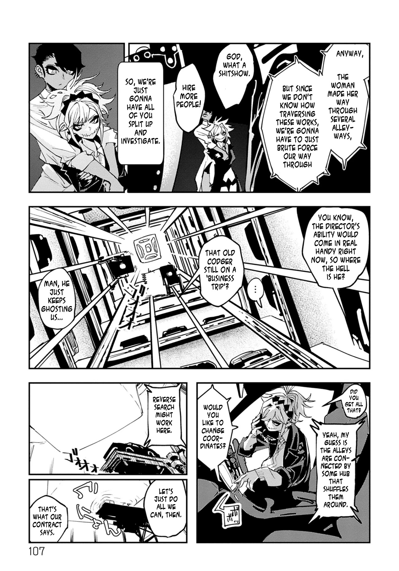 Tokyo Immigration Chapter 4 page 12 - Chapter 4: The Secret of Visible/Invisible