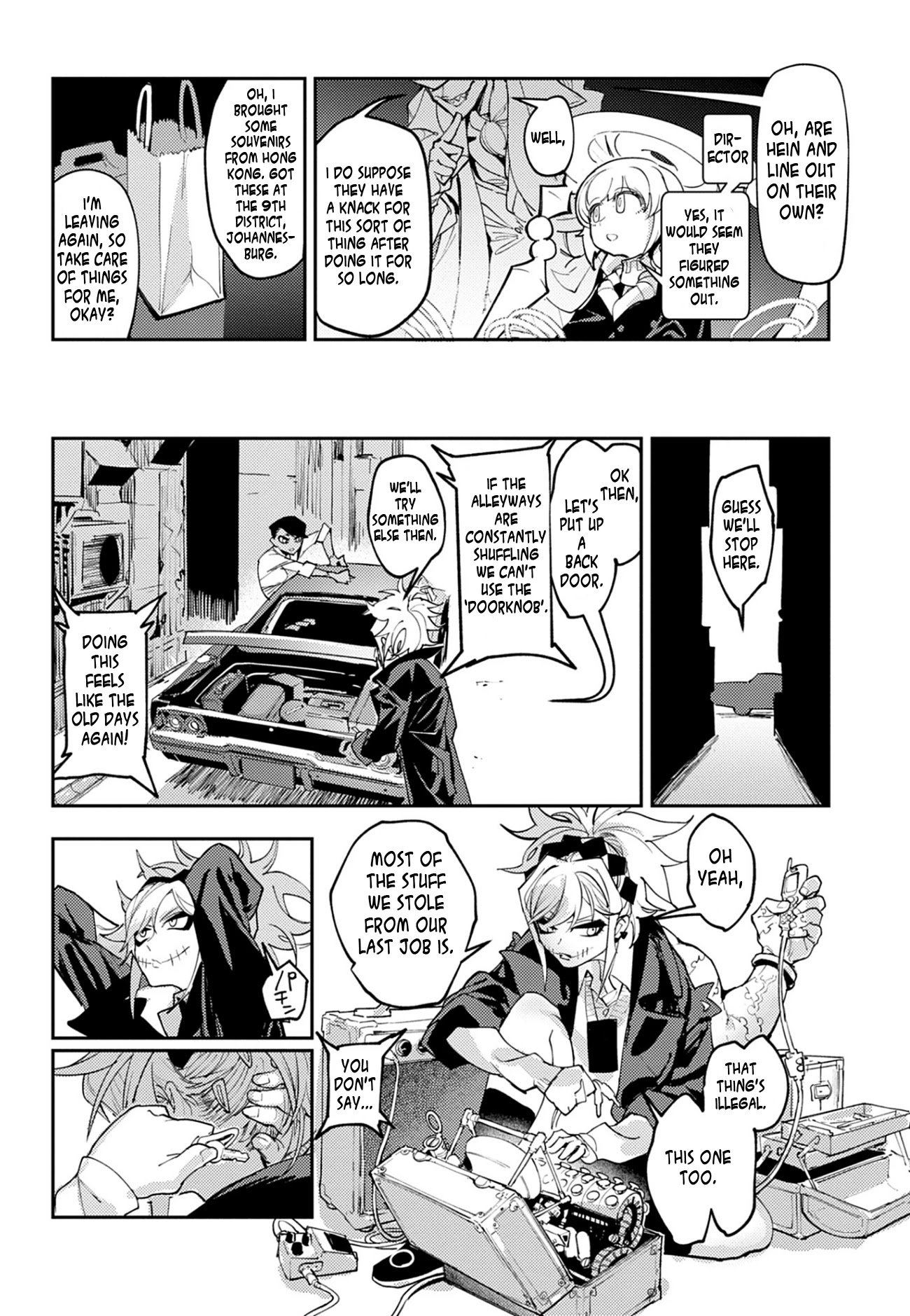 Tokyo Immigration Chapter 4 page 13 - Chapter 4: The Secret of Visible/Invisible