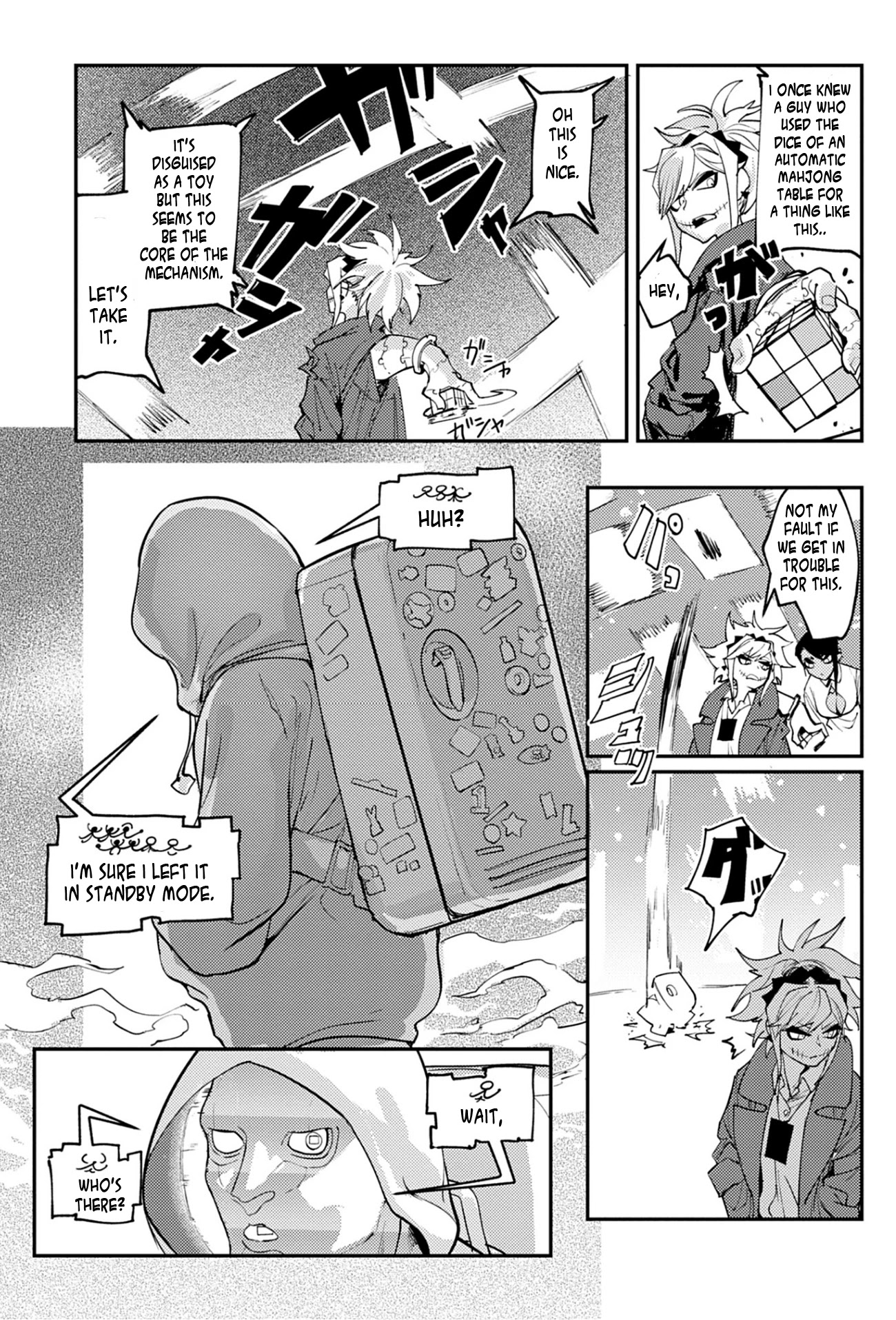 Tokyo Immigration Chapter 4 page 16 - Chapter 4: The Secret of Visible/Invisible