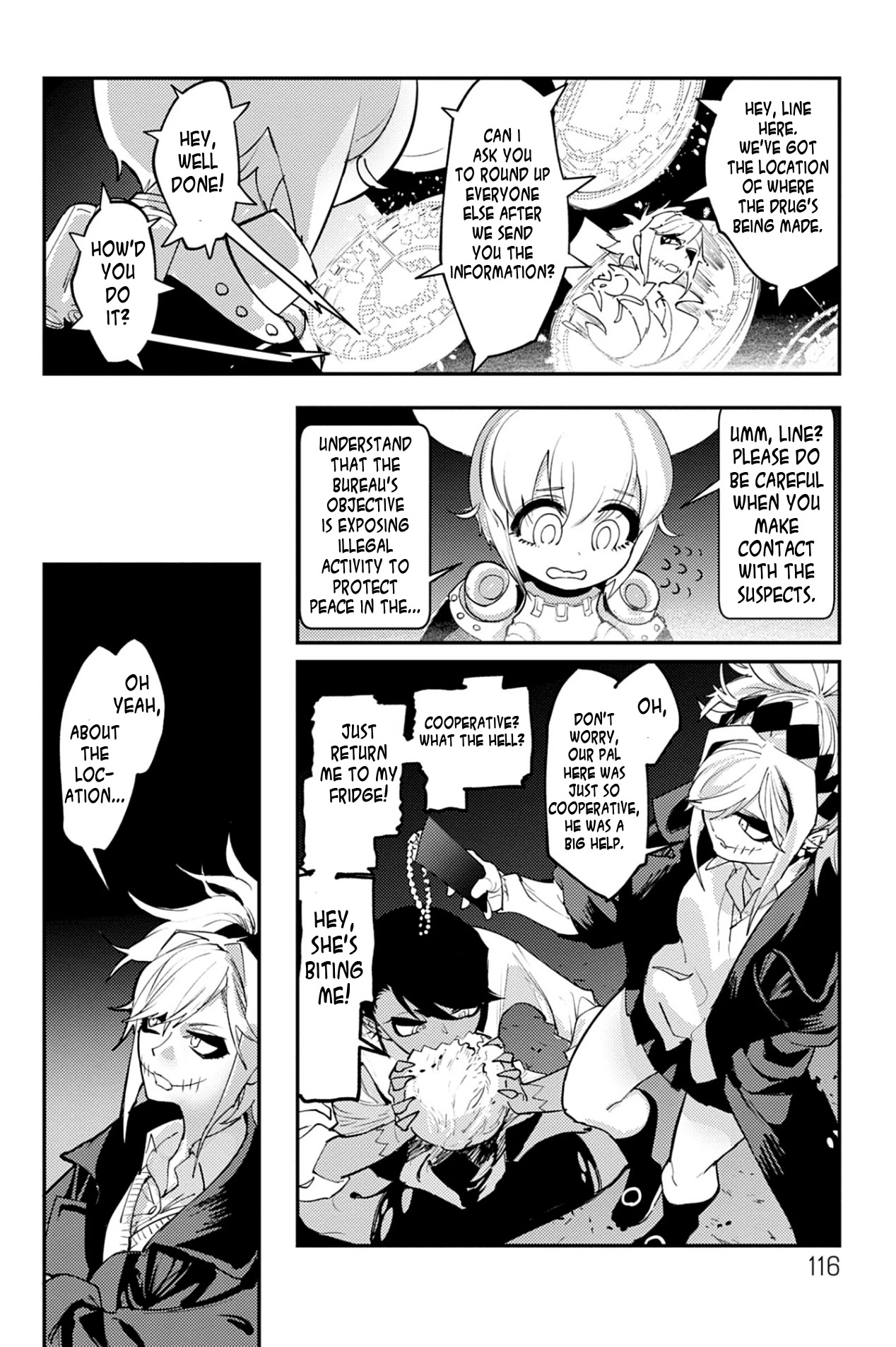 Tokyo Immigration Chapter 4 page 21 - Chapter 4: The Secret of Visible/Invisible