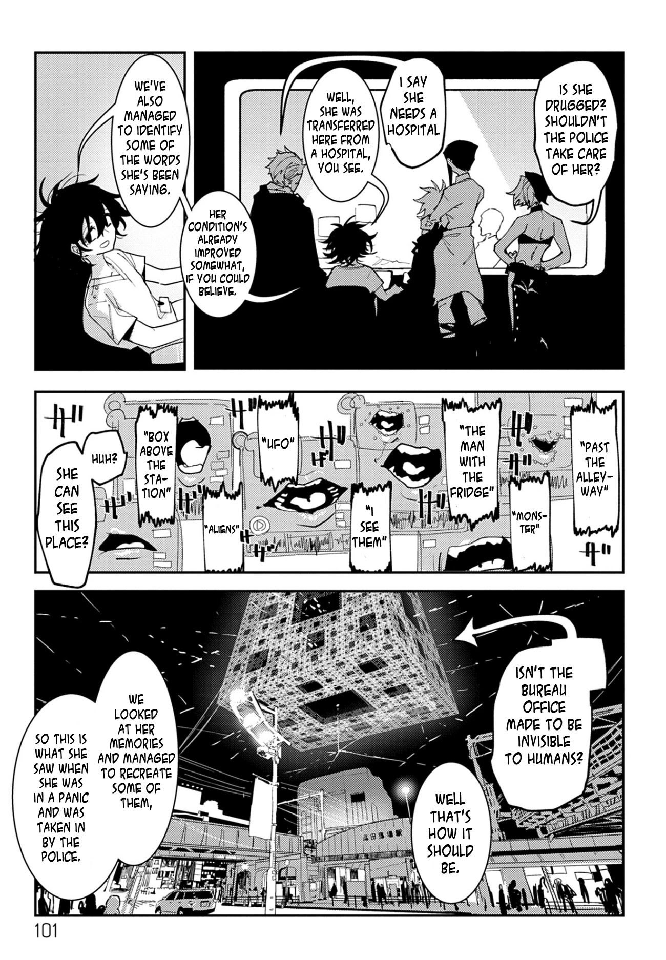 Tokyo Immigration Chapter 4 page 7 - Chapter 4: The Secret of Visible/Invisible