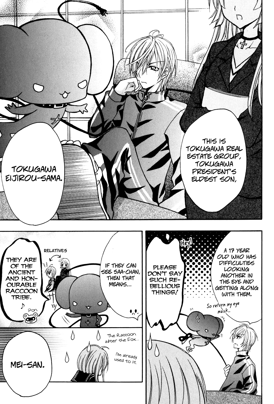 Tokyo Innocent Chapter 18 page 9 - Chapter 18: Trapped Girl and the Raccoon's Fortress ~ part 1