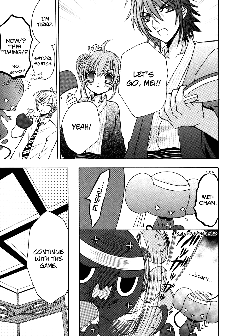 Tokyo Innocent Chapter 22 page 21 - Chapter 22: Octopus Youkai and Table Tennis Battle