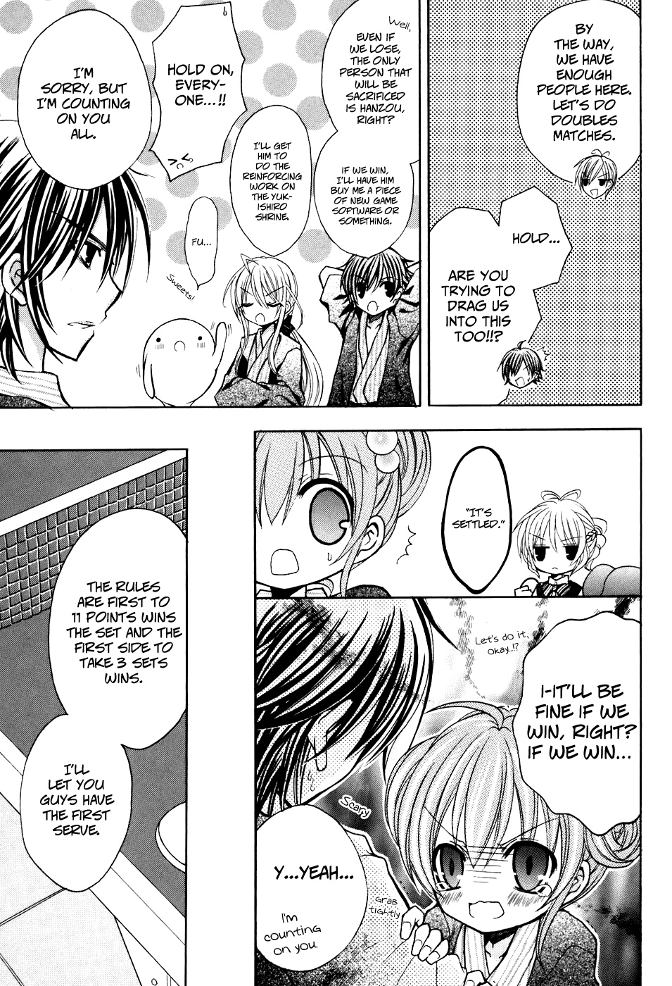 Tokyo Innocent Chapter 22 page 7 - Chapter 22: Octopus Youkai and Table Tennis Battle