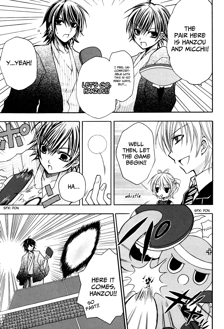 Tokyo Innocent Chapter 22 page 9 - Chapter 22: Octopus Youkai and Table Tennis Battle